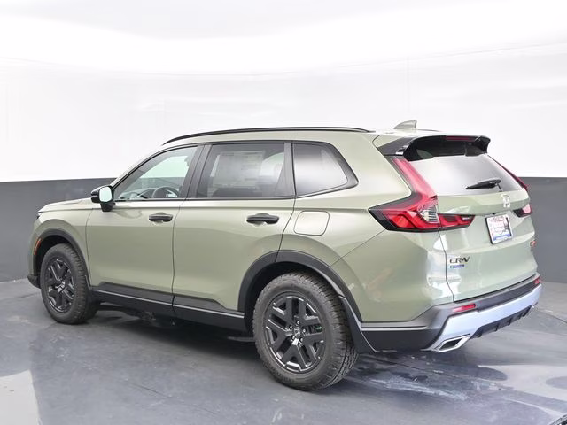 2026 Ash Green Metallic Honda CR-V Hybrid TrailSport AWD SUV