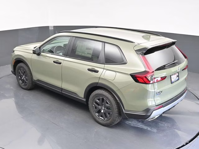 2026 Ash Green Metallic Honda CR-V Hybrid TrailSport AWD SUV