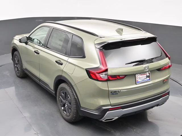 2026 Ash Green Metallic Honda CR-V Hybrid TrailSport AWD SUV