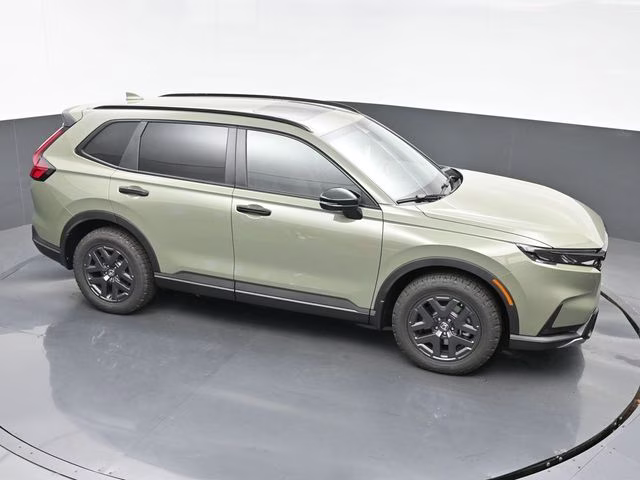 2026 Ash Green Metallic Honda CR-V Hybrid TrailSport AWD SUV