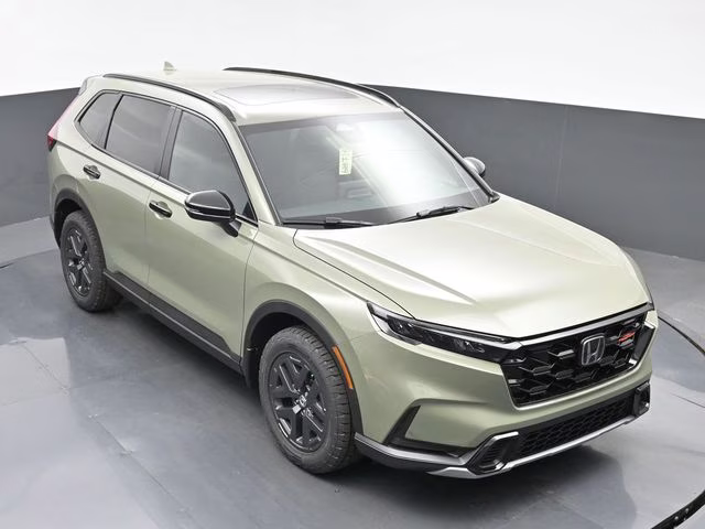2026 Ash Green Metallic Honda CR-V Hybrid TrailSport AWD SUV