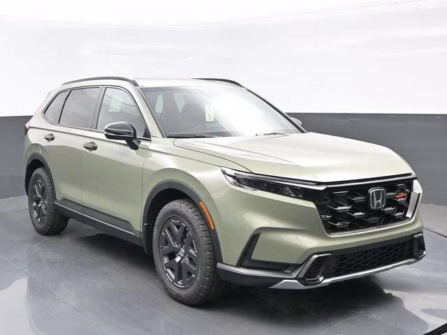 2026 Ash Green Metallic Honda CR-V Hybrid TrailSport AWD SUV