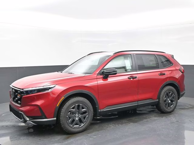 2026 Radiant Red Metallic Honda CR-V Hybrid TrailSport AWD SUV
