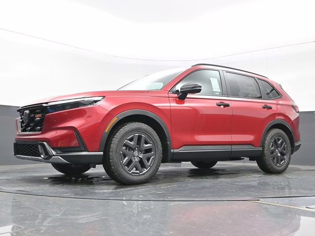 2026 Radiant Red Metallic Honda CR-V Hybrid TrailSport AWD SUV