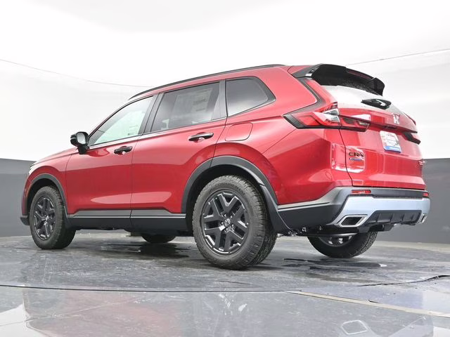 2026 Radiant Red Metallic Honda CR-V Hybrid TrailSport AWD SUV