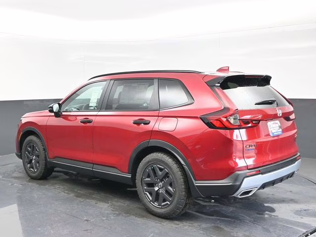 2026 Radiant Red Metallic Honda CR-V Hybrid TrailSport AWD SUV