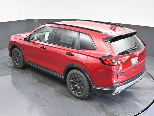 2026 Radiant Red Metallic Honda CR-V Hybrid TrailSport AWD SUV