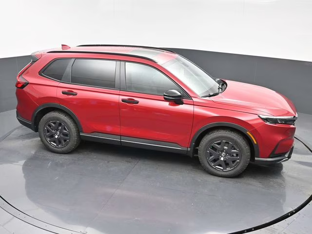 2026 Radiant Red Metallic Honda CR-V Hybrid TrailSport AWD SUV