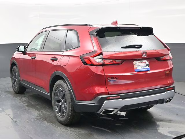 2026 Radiant Red Metallic Honda CR-V Hybrid TrailSport AWD SUV