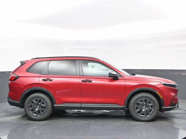 2026 Radiant Red Metallic Honda CR-V Hybrid TrailSport AWD SUV