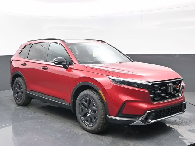 2026 Radiant Red Metallic Honda CR-V Hybrid TrailSport AWD SUV