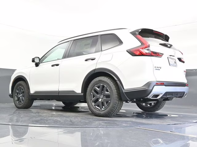 2026 Platinum White Pearl Honda CR-V Hybrid TrailSport AWD SUV