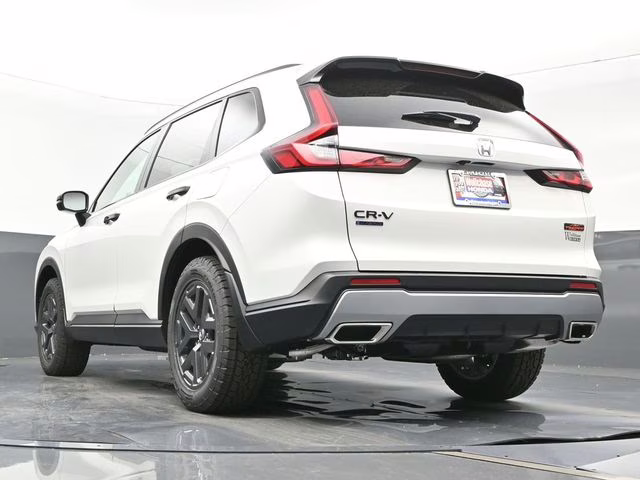 2026 Platinum White Pearl Honda CR-V Hybrid TrailSport AWD SUV