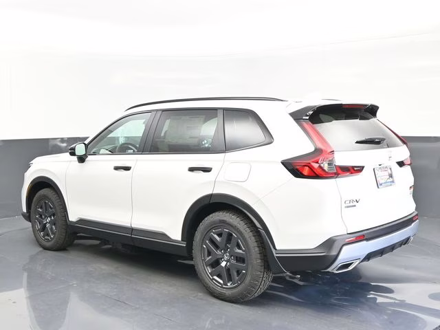 2026 Platinum White Pearl Honda CR-V Hybrid TrailSport AWD SUV