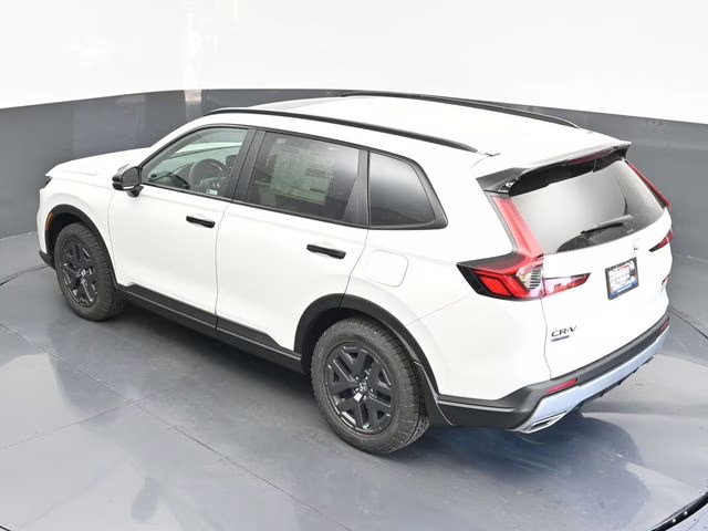 2026 Platinum White Pearl Honda CR-V Hybrid TrailSport AWD SUV