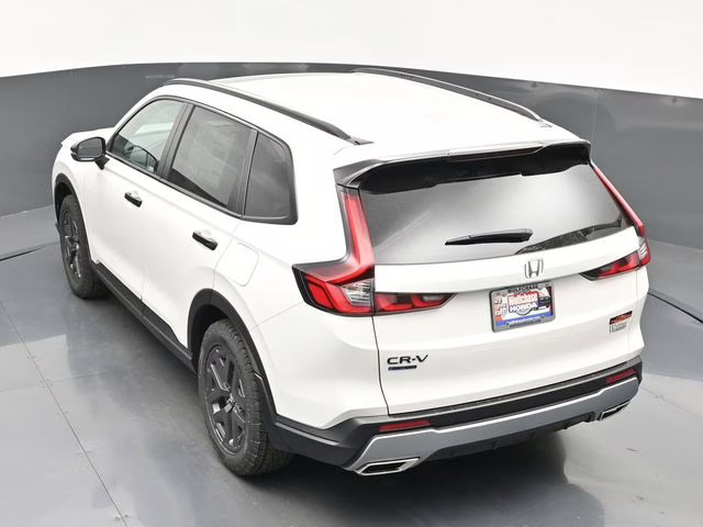 2026 Platinum White Pearl Honda CR-V Hybrid TrailSport AWD SUV