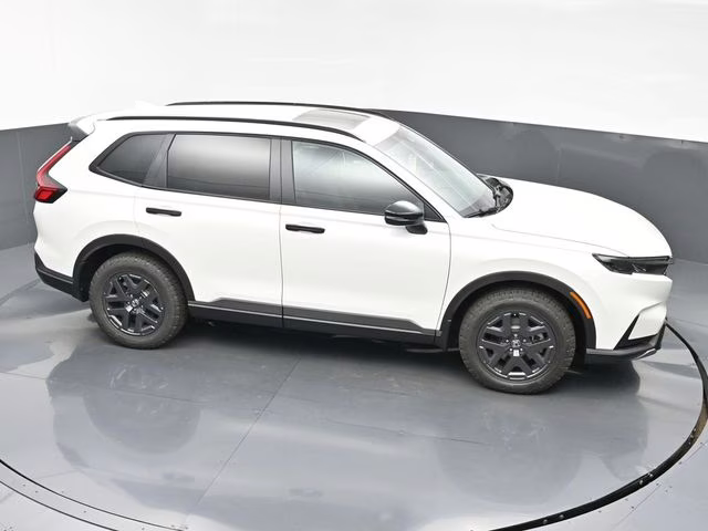 2026 Platinum White Pearl Honda CR-V Hybrid TrailSport AWD SUV