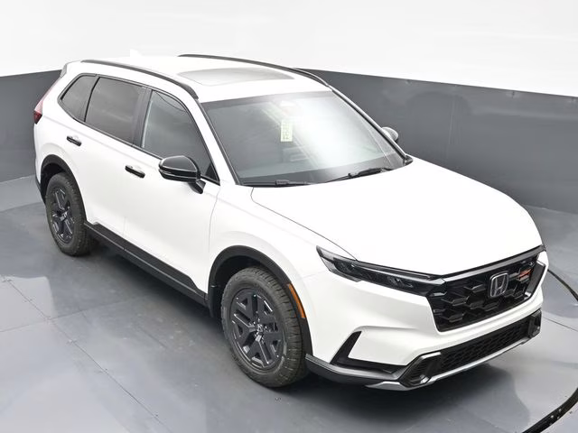 2026 Platinum White Pearl Honda CR-V Hybrid TrailSport AWD SUV