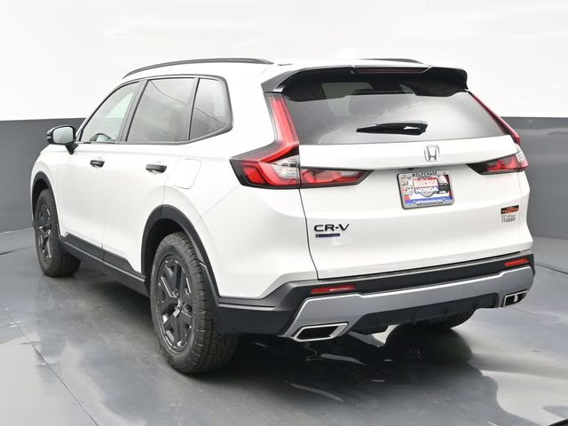 2026 Platinum White Pearl Honda CR-V Hybrid TrailSport AWD SUV