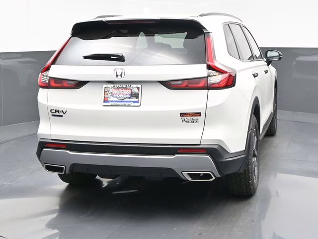 2026 Platinum White Pearl Honda CR-V Hybrid TrailSport AWD SUV