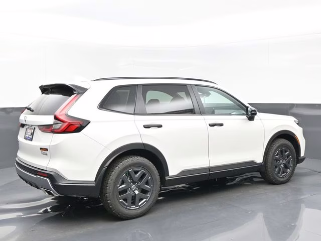 2026 Platinum White Pearl Honda CR-V Hybrid TrailSport AWD SUV