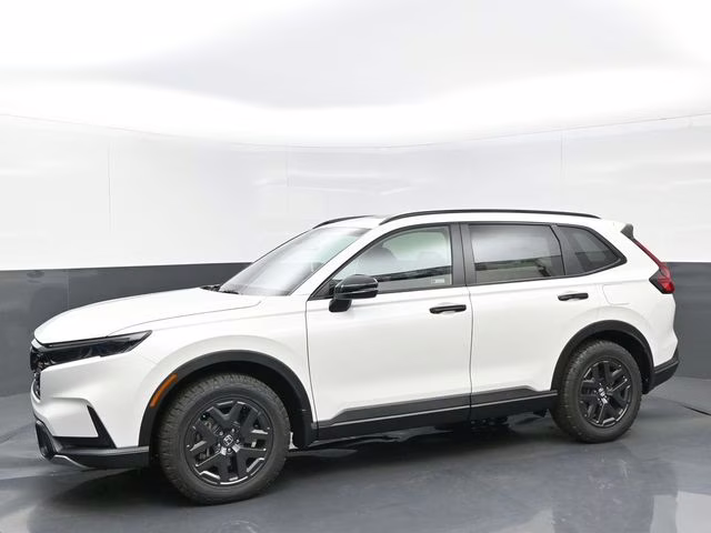 2026 Platinum White Pearl Honda CR-V Hybrid TrailSport AWD SUV
