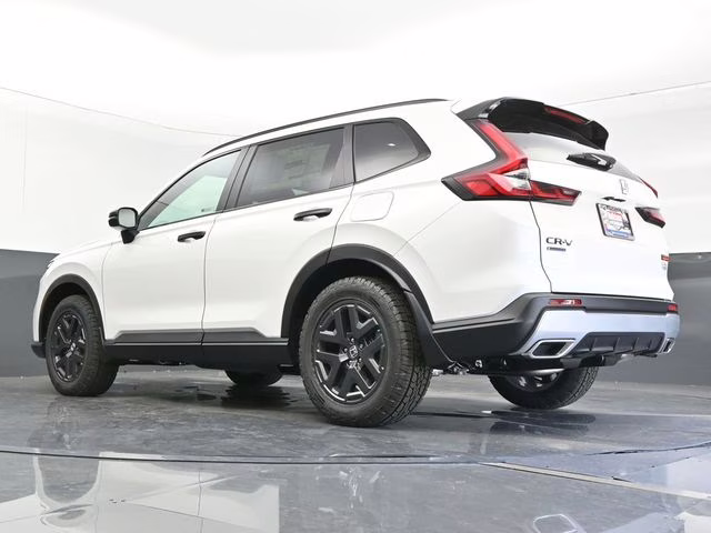 2026 Platinum White Pearl Honda CR-V Hybrid TrailSport AWD SUV