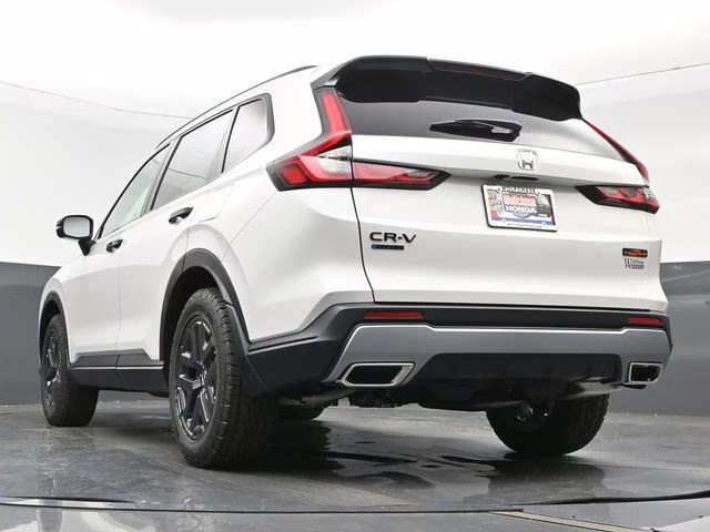 2026 Platinum White Pearl Honda CR-V Hybrid TrailSport AWD SUV