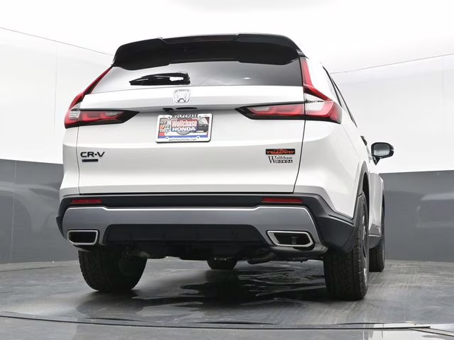 2026 Platinum White Pearl Honda CR-V Hybrid TrailSport AWD SUV
