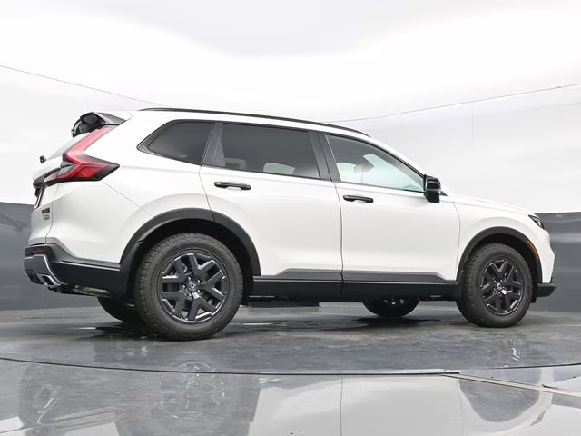2026 Platinum White Pearl Honda CR-V Hybrid TrailSport AWD SUV
