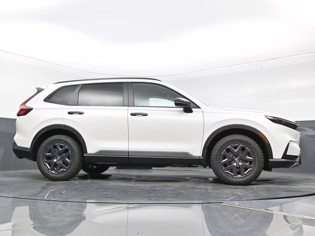 2026 Platinum White Pearl Honda CR-V Hybrid TrailSport AWD SUV