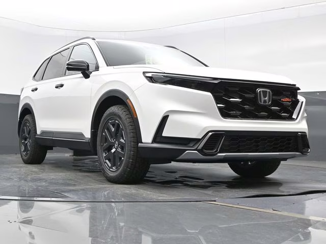 2026 Platinum White Pearl Honda CR-V Hybrid TrailSport AWD SUV