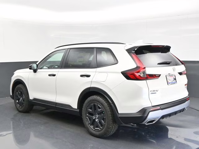 2026 Platinum White Pearl Honda CR-V Hybrid TrailSport AWD SUV