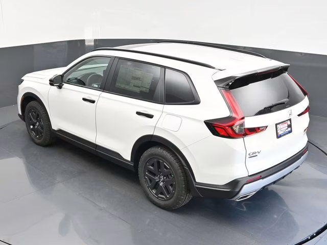 2026 Platinum White Pearl Honda CR-V Hybrid TrailSport AWD SUV