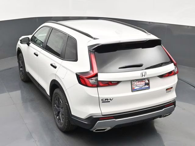 2026 Platinum White Pearl Honda CR-V Hybrid TrailSport AWD SUV