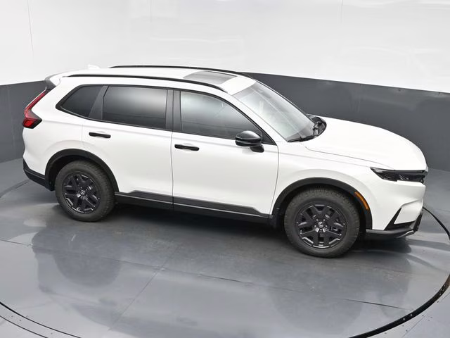 2026 Platinum White Pearl Honda CR-V Hybrid TrailSport AWD SUV