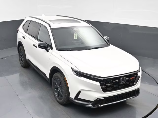 2026 Platinum White Pearl Honda CR-V Hybrid TrailSport AWD SUV