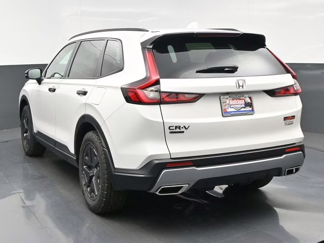 2026 Platinum White Pearl Honda CR-V Hybrid TrailSport AWD SUV