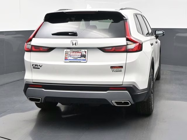 2026 Platinum White Pearl Honda CR-V Hybrid TrailSport AWD SUV