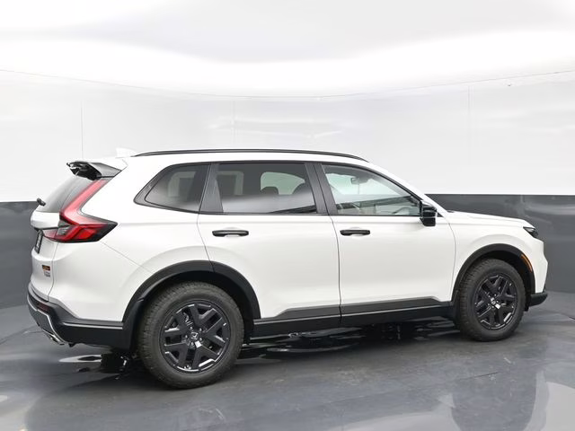 2026 Platinum White Pearl Honda CR-V Hybrid TrailSport AWD SUV