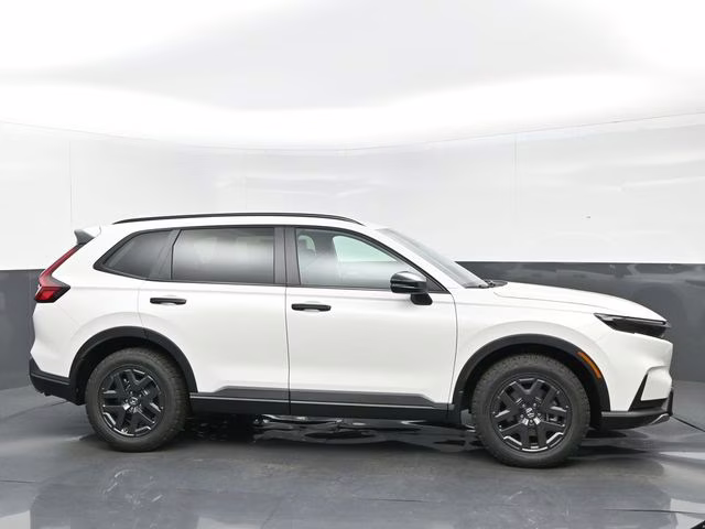 2026 Platinum White Pearl Honda CR-V Hybrid TrailSport AWD SUV