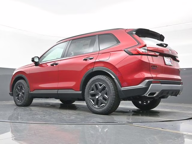 2026 Radiant Red Metallic Honda CR-V Hybrid TrailSport AWD SUV