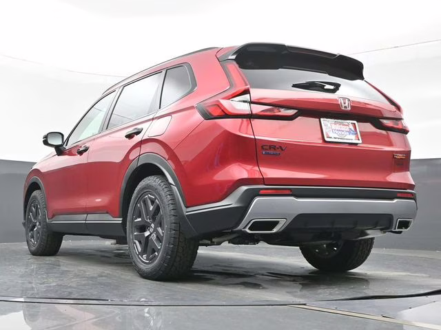 2026 Radiant Red Metallic Honda CR-V Hybrid TrailSport AWD SUV