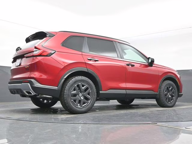 2026 Radiant Red Metallic Honda CR-V Hybrid TrailSport AWD SUV