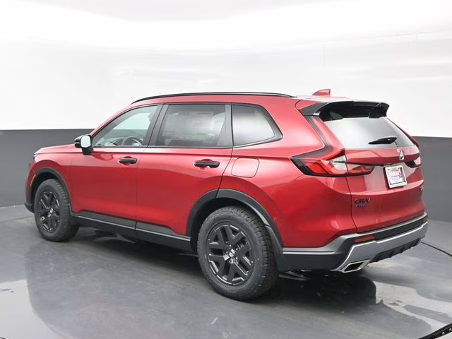 2026 Radiant Red Metallic Honda CR-V Hybrid TrailSport AWD SUV