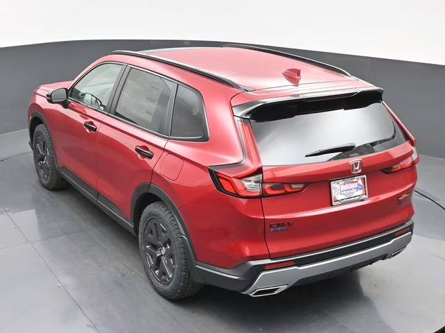 2026 Radiant Red Metallic Honda CR-V Hybrid TrailSport AWD SUV
