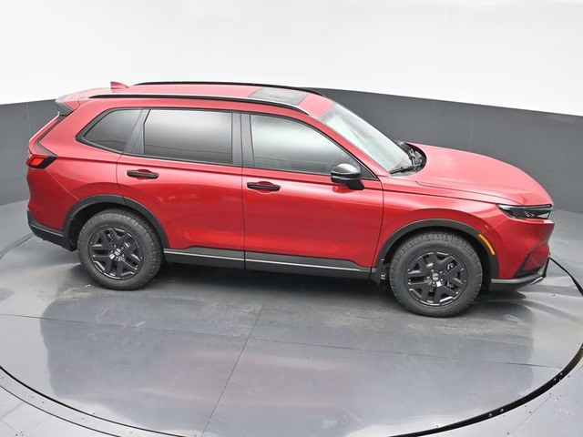 2026 Radiant Red Metallic Honda CR-V Hybrid TrailSport AWD SUV