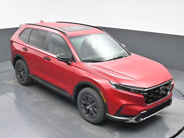 2026 Radiant Red Metallic Honda CR-V Hybrid TrailSport AWD SUV