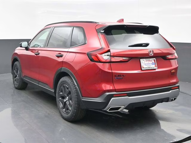 2026 Radiant Red Metallic Honda CR-V Hybrid TrailSport AWD SUV