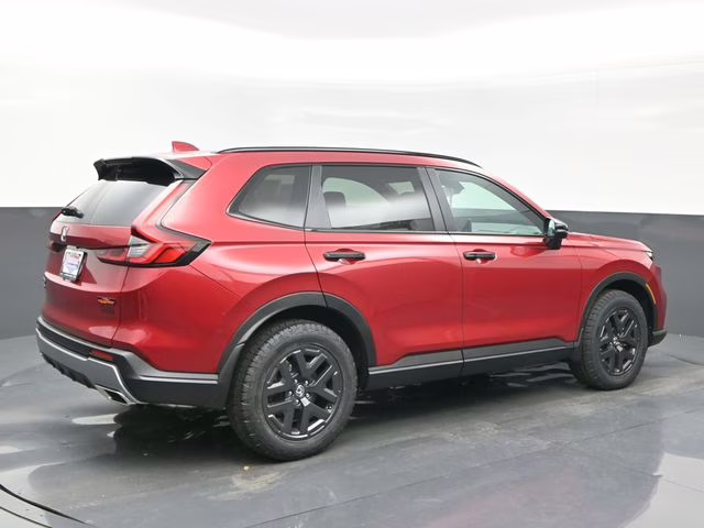2026 Radiant Red Metallic Honda CR-V Hybrid TrailSport AWD SUV